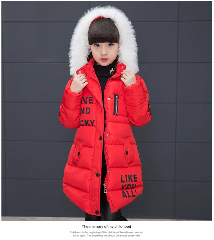 OLEKID 2023 Russo Meninas De Inverno Parka