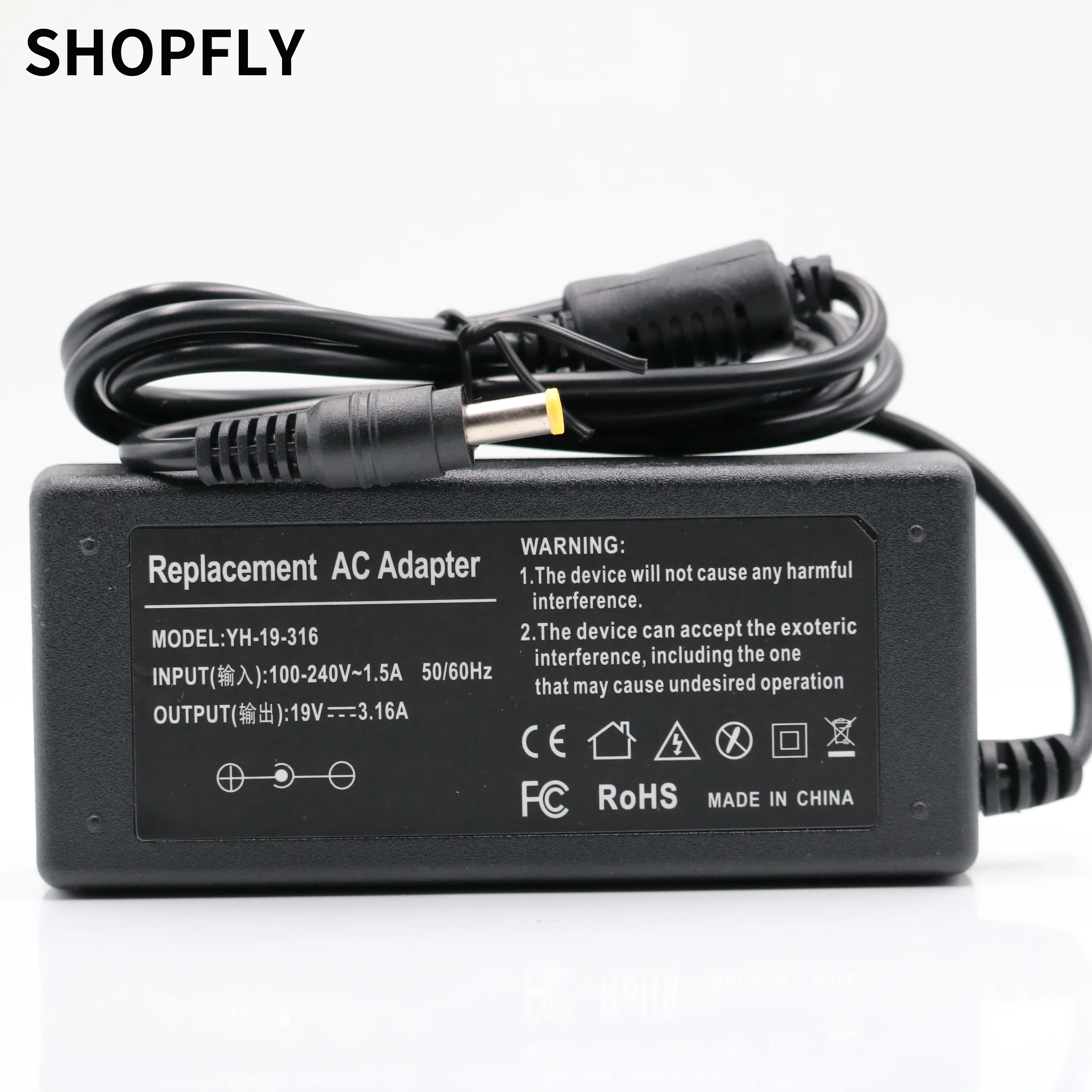 Зарядное устройство для Samsung N150 N145 R478 R480 R523 R538 R540 R580 R730 R780 19 в 3 16 А 60 Вт|Адаптеры