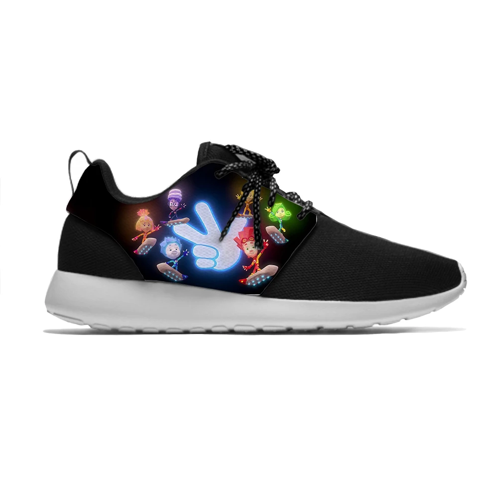 

Fixies Cartoon The Hot Cute Novelty Fashion Funny Kids Sport Running Shoes Casual Breathable Printed Sneakers Boys Children Girl