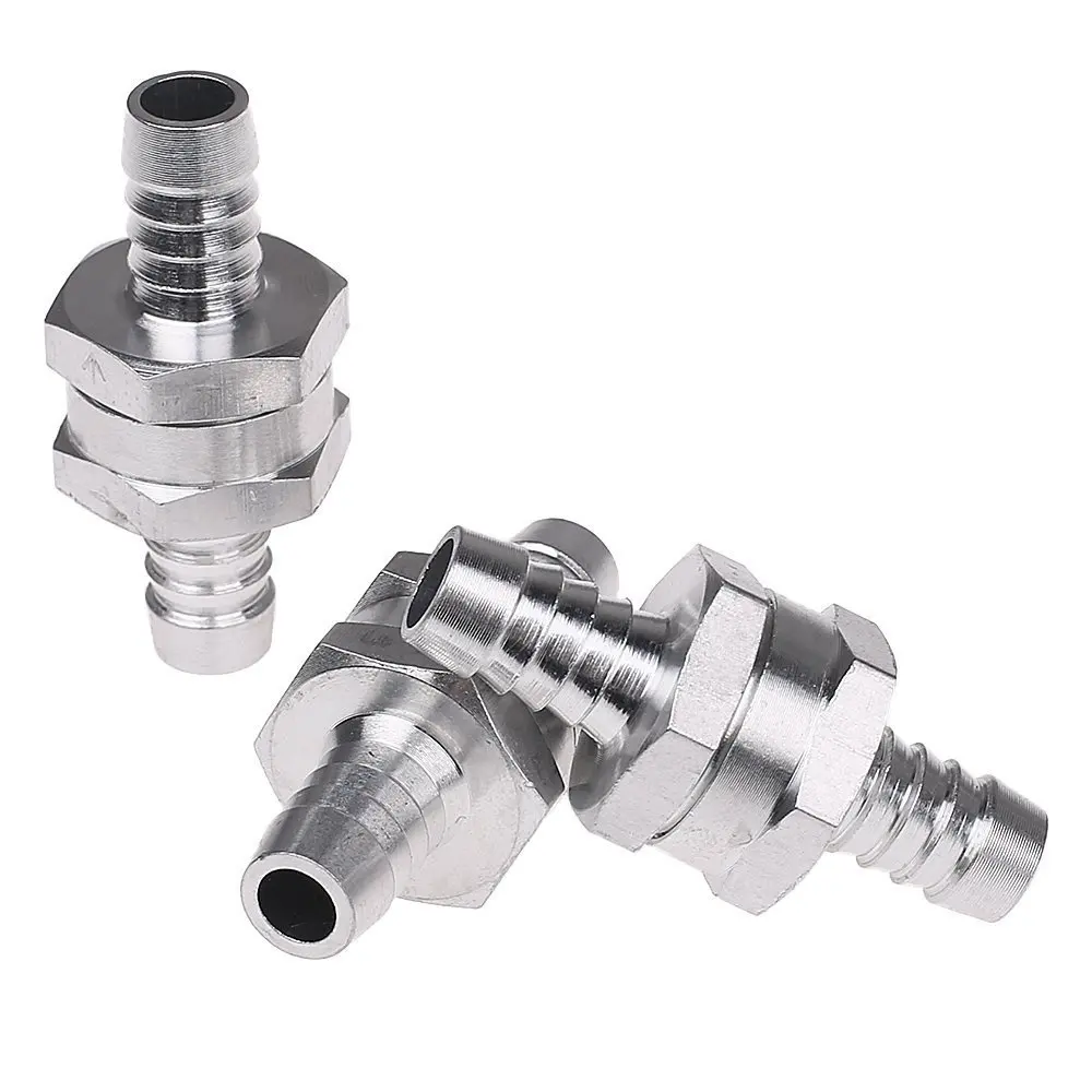 Короткий размер Auminium обратная проверка одноходовой клапан, Дымоход Топлива, сyetem клапан сброса давления дизельного топлива 6-52 мм D35