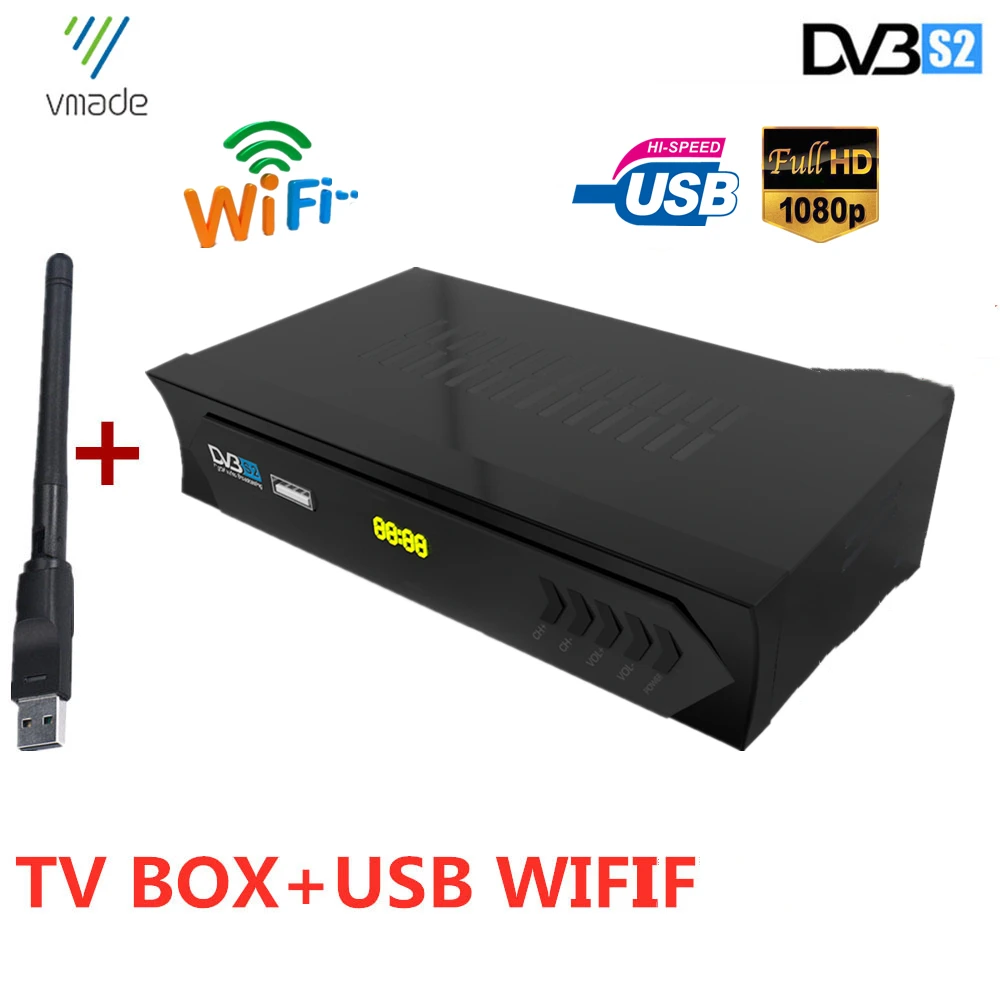 Спутниковый ТВ приемник в Испании GTmedia V8 Nova Freesat V9 Super S2 mini с поддержкой IKS Youtube и Wi