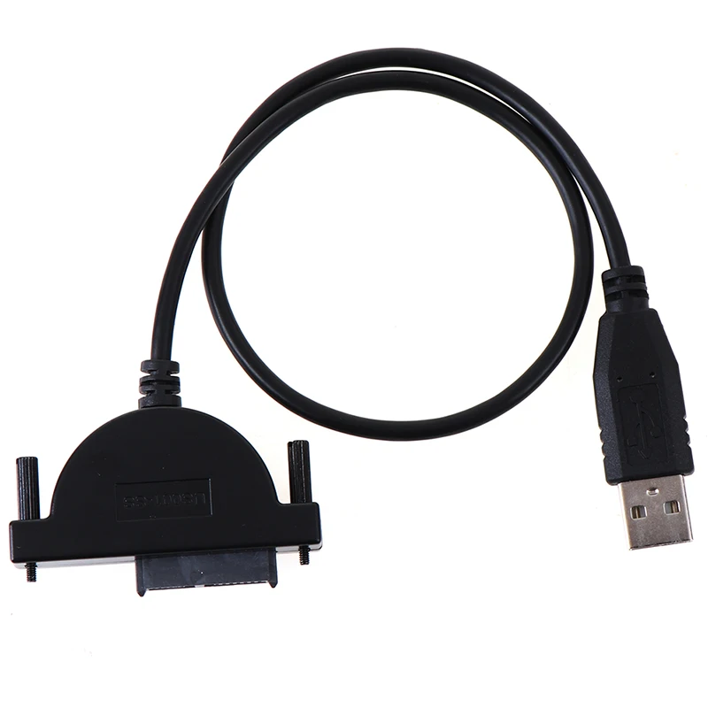 1 шт. USB 2 0 к Mini Sata 7 + 6 13 контактный адаптер для ноутбука CD/DVD ROM винты кабеля