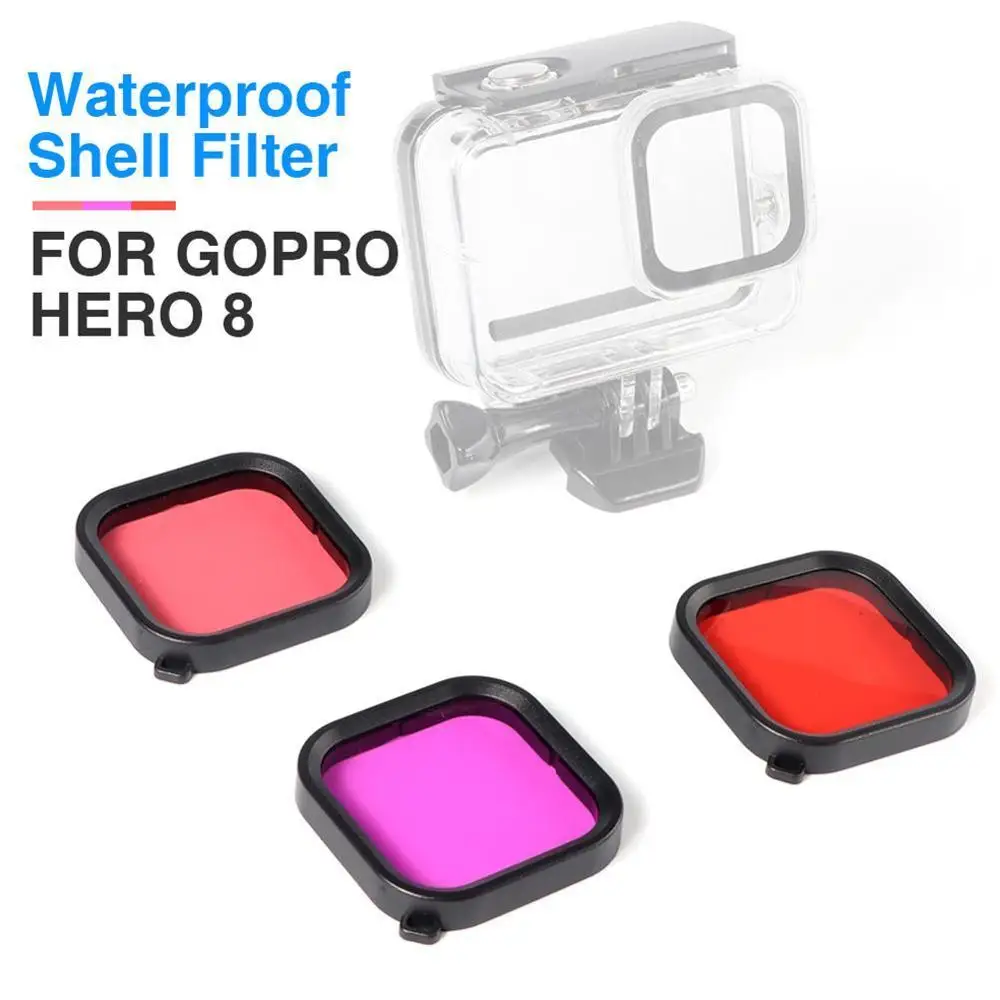 Водонепроницаемый чехол Shoot для Gopro Gopro8 водонепроницаемый экшн камеры GoPro 8