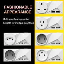 

Wifi Smart Socket Alexa Google Assistant Wireless Socket No Hub Remote Control Smart Home Usb Socket Timing Switch Socket