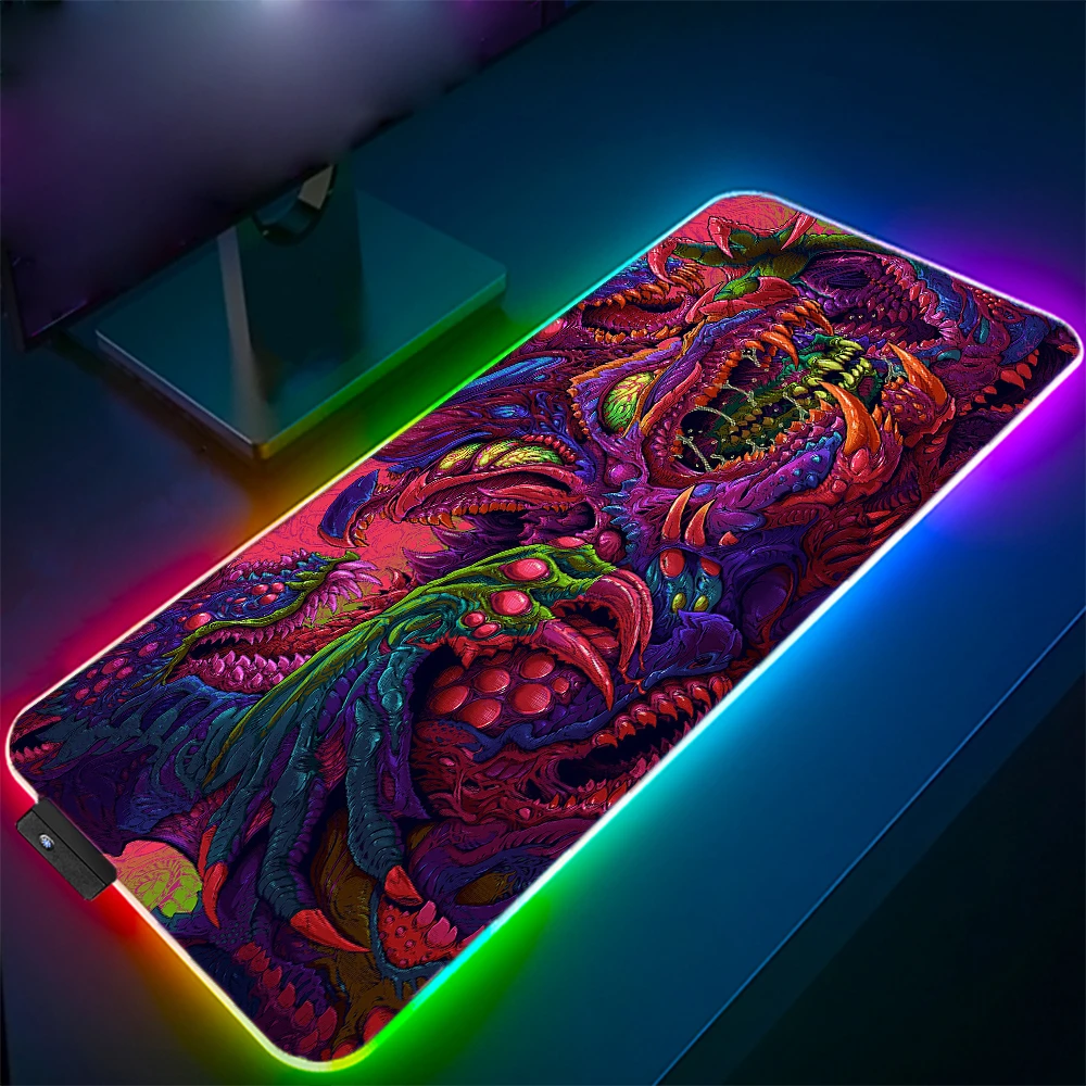 Highter ゲーム ラップトップ ゲーム デスクトップ用のバックライト付きバックライト付きゲーミング壁紙 マウスパッド Aliexpress