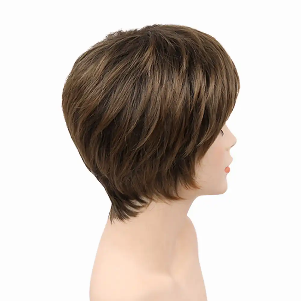 Amir Blondinka Korotkaya Zhenskaya Strizhka Pyshnye Pryamye Naturalnye Korotkie Sinteticheskie Volosy Pariki Dlya Zhenshin Iz Ssha I Afriki Wig Wig Wig Natural Shortwig Short Aliekspress