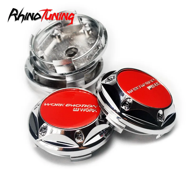 

1pc 68mm 61mm Work Emotion Car Wheel Hub Caps For CR ULTIMATE XD-9 XT-7 XC-8 Center Rims Cap Cover