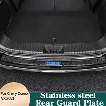 

Trunk Rear Guard For Chery Exeeo VX 2021 Stainless Steel Decorative Strip Scratch Resistant Scratch Car Accessories