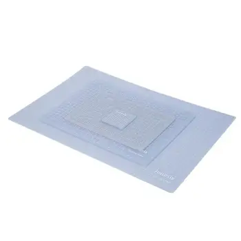 

Transparent PVC Cutting Mat Measuring Grid Cut Board Writing Drawing Pad