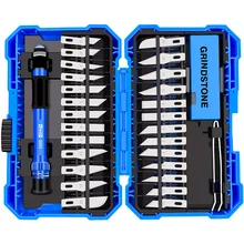 14/29 Uds multi-funcional modular de aleación de cuchillo de talla de carpintería de papel de corte cuchillo bisturí diversas combinaciones de espada