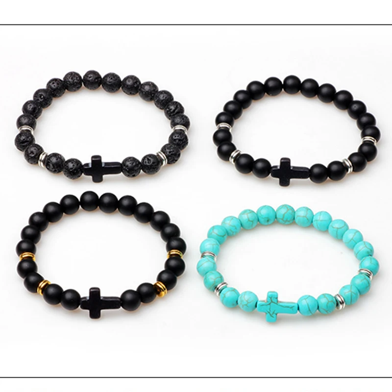 Взрывные модели со вставками из натурального камня браслет вулканический камень