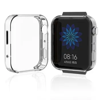 

Soft Clear TPU Eletroplating Protective Case Full Cover for Xiao-mi Mi Watch