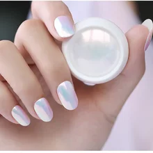 Allneweook жемчужная пудра для дизайна ногтей, блестящий пигмент, порошок единорога, долговечный маникюрный кончик для ногтей, декоративный Гель-лак для пыли