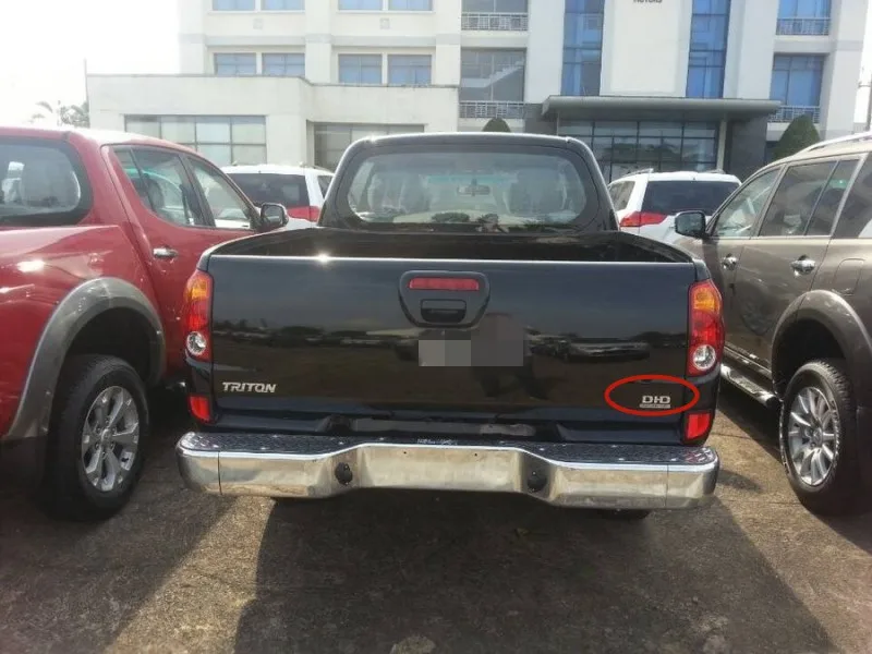 Эмблема Для Mitsubishi Triton LS200 DID наклейка на заднюю крышку багажника|Наклейки