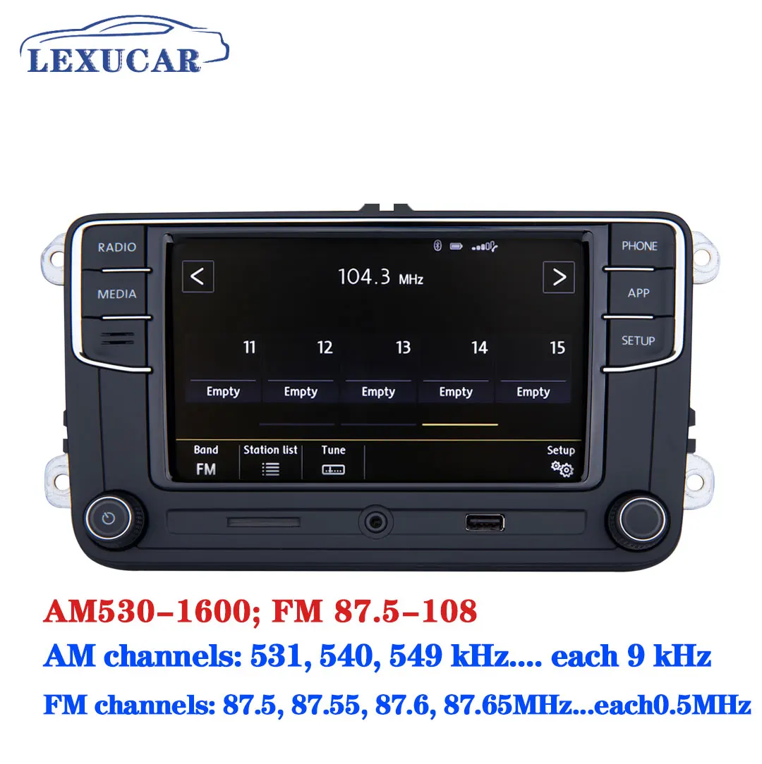 LEXUCAR RCD330 плюс RCD330G код 330 330 г Carplay радио 6RD 035 187B для VW Golf 5 6 Jetta CC MK6 MK5 Passat B6 B7 Tiguan 187B