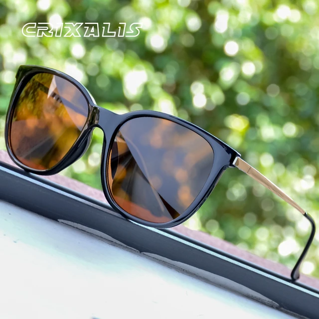 แว่นตากันแดด Polarized Classic Anti Glare Driving Sun แว่นตาสำหรับผู้ชายและผู้หญิง 1