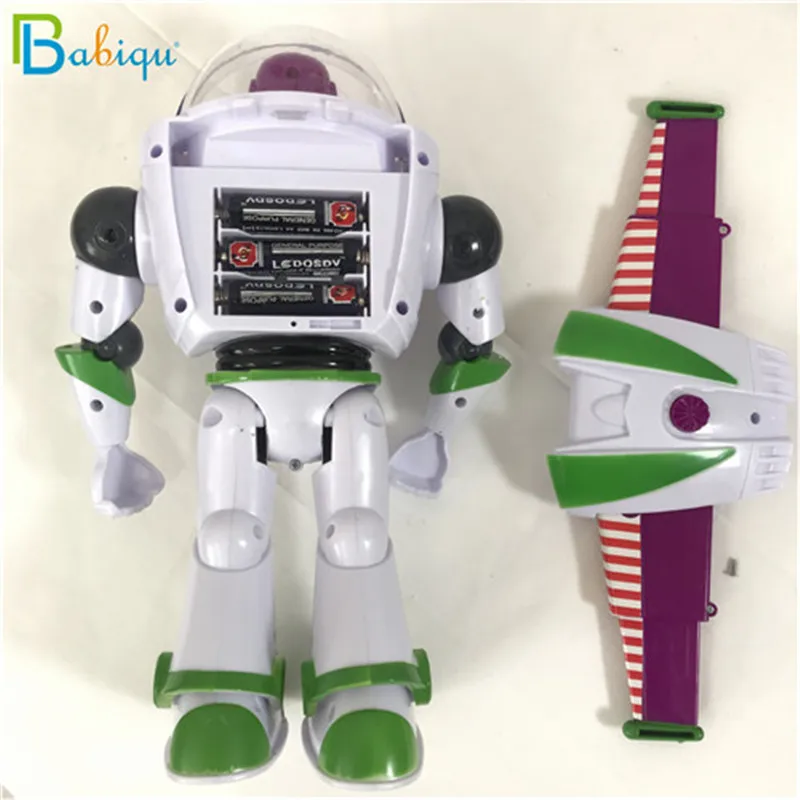 30cm Toy Story 4 Electronic Talking Buzz Lightyear Walkable PVC Action Figure Model Doll Christmas Birthday Gift for Kid Baby