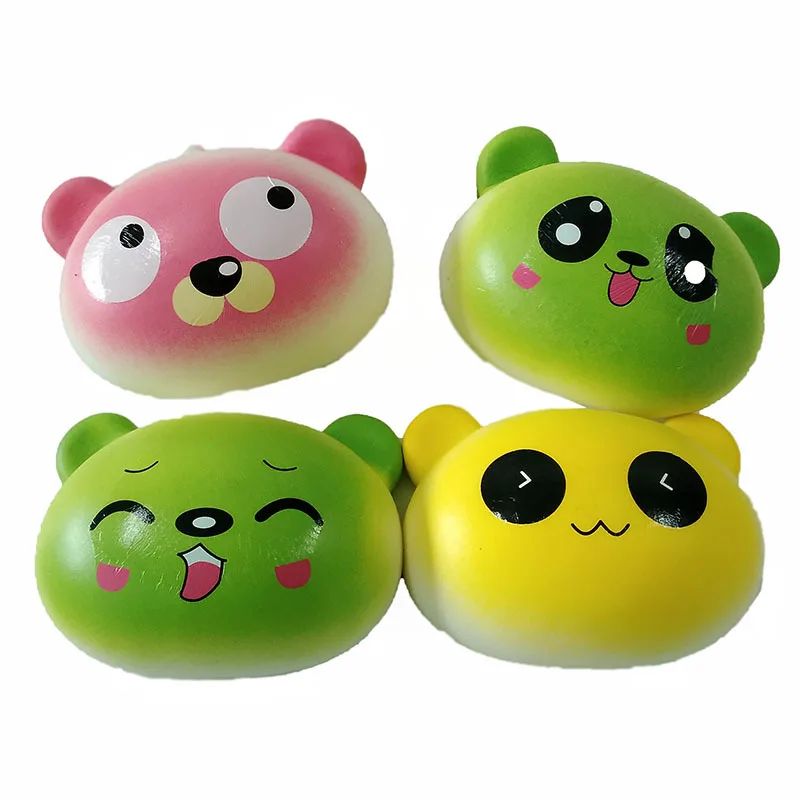Перекрестная граница для пены памяти pu панда Expression Toys модель 10 см животный хлеб модель мягкое