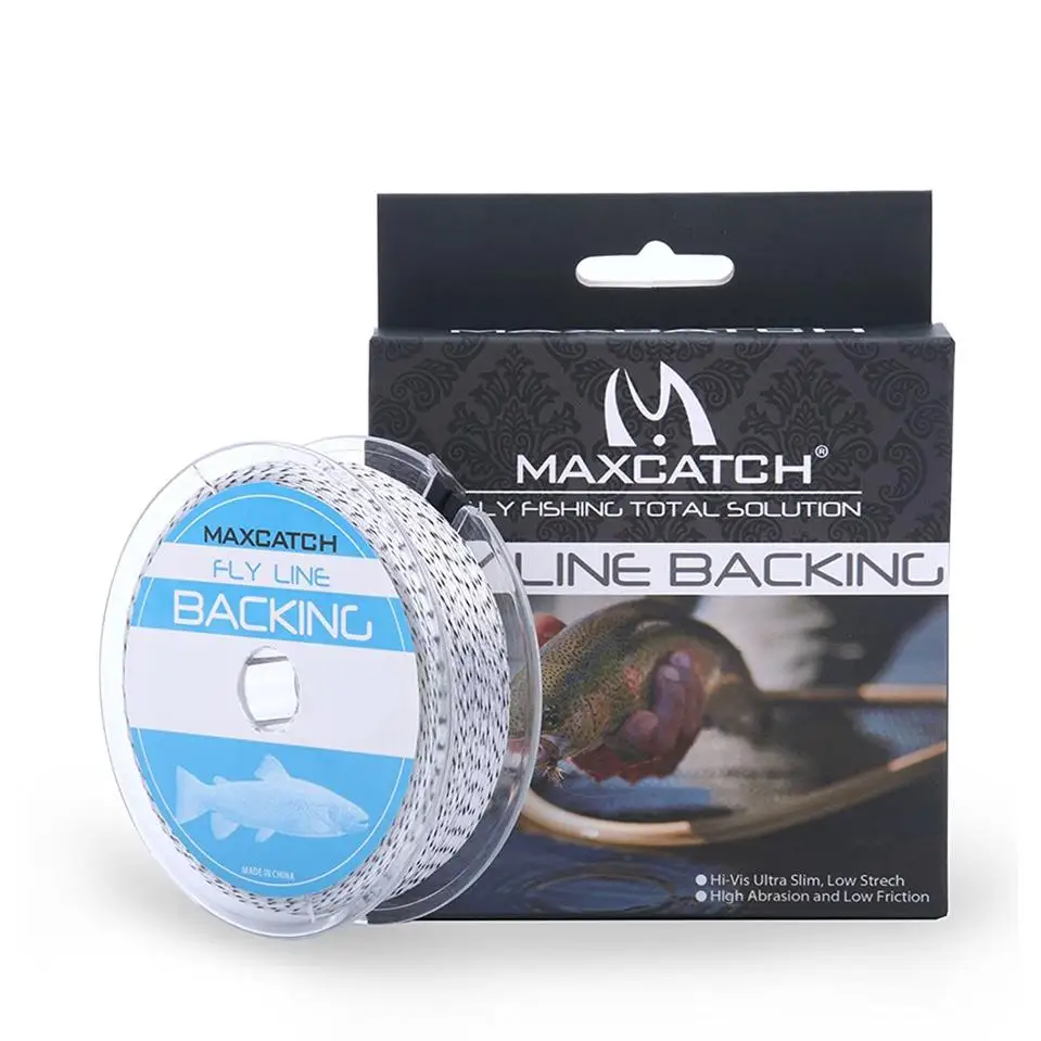 White Black Maximumcatch 20/30LB Плетеный опорная линия 50/100/300 ярд разноцветные Цвет Fly леска - Цвет: White Black