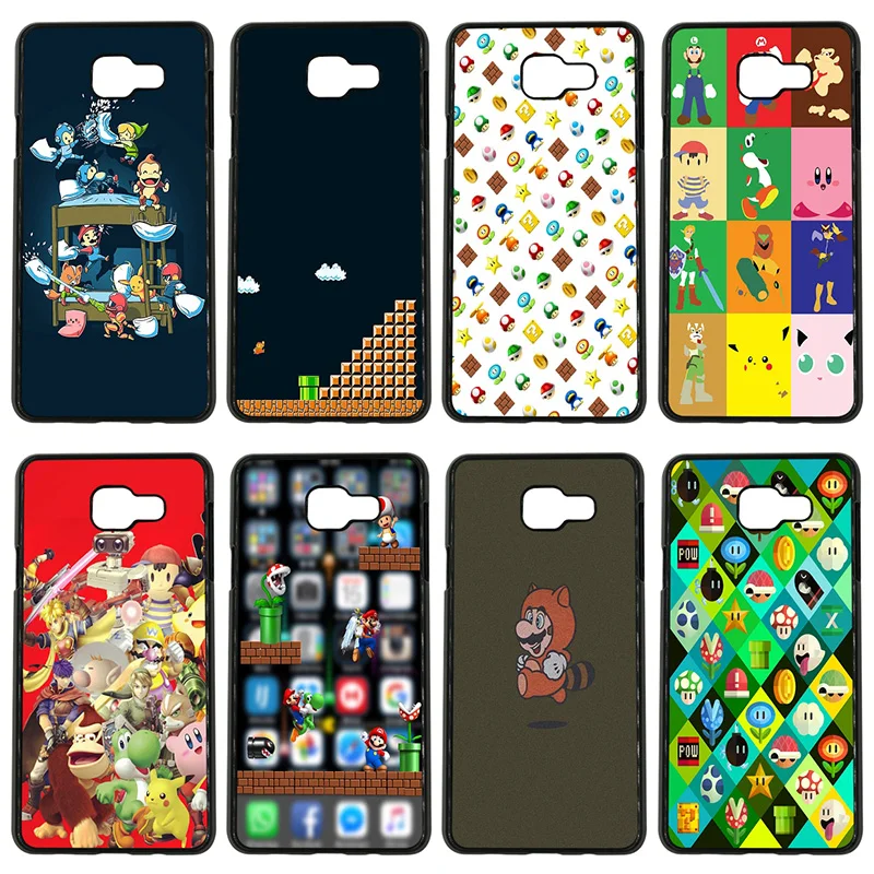 Funny Super Marios Bros Mushrooms Cell Phone Case Hard Cover for Samsung Galaxy S8 S9 Plus S3 S4 S5 Mini S7 S6 Edge Shell | Мобильные