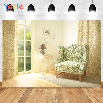 

Yeele Indoor Sofa Window Sunshine Worm Relax Background Photophone Photography Backdrops Studio Shoots for Decor Customized Size