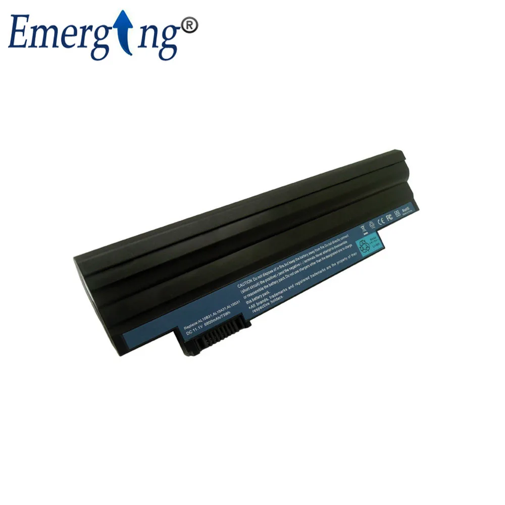 9 ячеек 10,8 В аккумулятор для ноутбука acer ASPIRE ONE D255 AOD255 D260 серии AL10A31 AL10B31 AL10G31