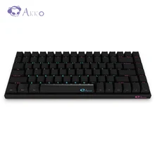 AKKO 3084 Механическая игровая клавиатура Cherry MX Switch Compact 84 клавиши 85% PBT type-C USB порт легко брать