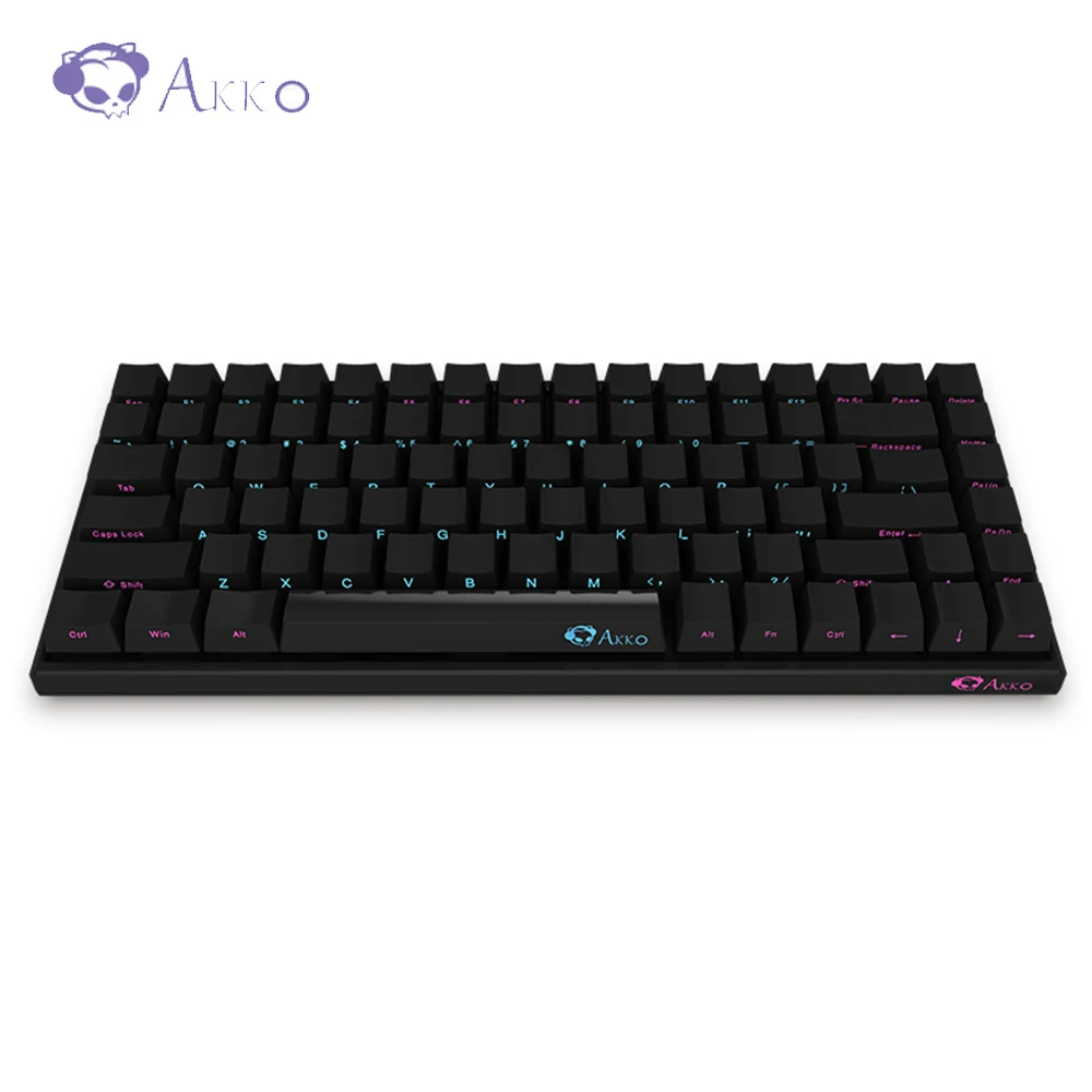 Дешево AKKO 3084 Механическая игровая клавиатура Cherry MX Switch Compact 84 клавиши 85% PBT type C USB порт легко брать