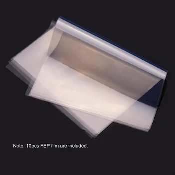 

FEP Film Transparent Release Film Sheet 280*200m Thickness 0.1mm High Transmittance Strength for SLA UV Resin 3D Printer