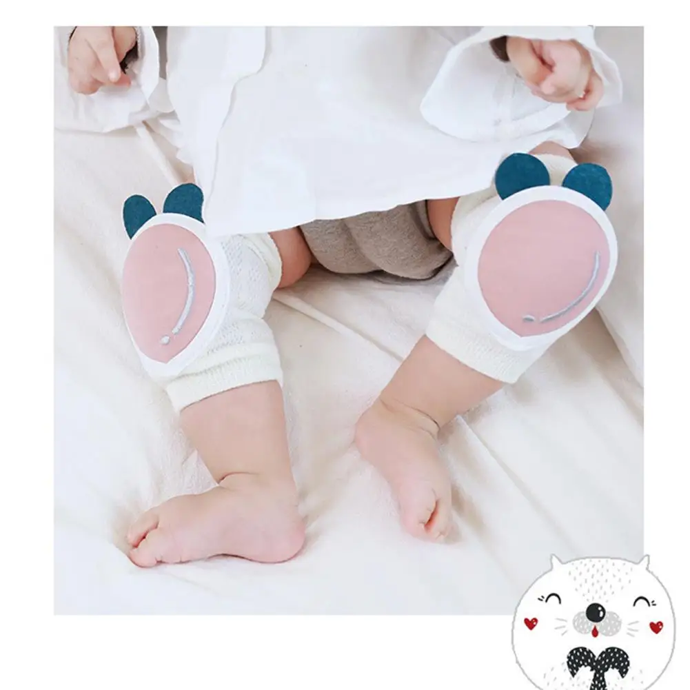 1 пара Детские наколенники Детская безопасность Ползания Локоть Подушка коврик