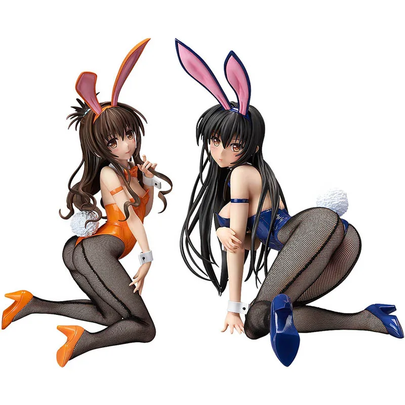 Freeing To Love-Ru Mikan Yuki Yui koтегава Bunny Girl ПВХ фигура аниме игрушки Коллекционная кукла