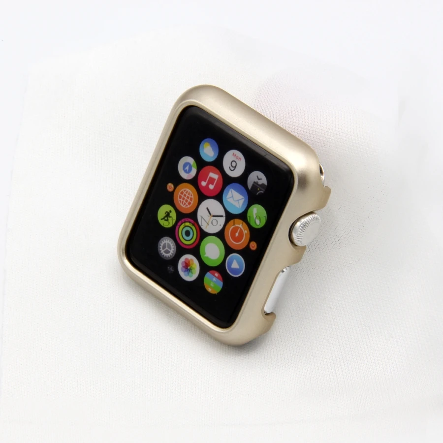Защитный чехол из поликарбоната для Apple Watch 38 мм 42 мм, бампер для iWatch серии 1 2 3 4 5 44 мм 40 мм, роскошный чехол, чехол для часов
