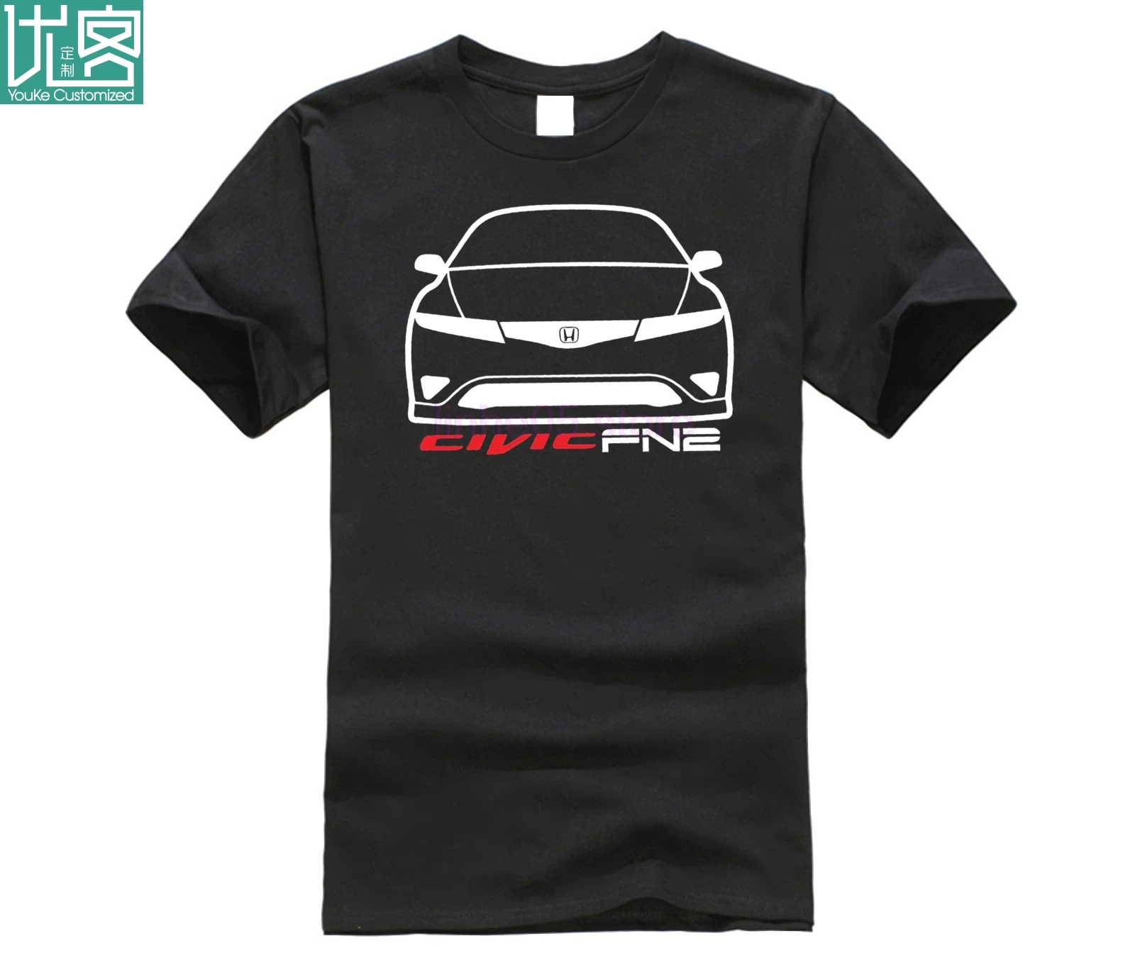 2020 Hot Sale Fashion Civic Type R Fn2 T Shirt Japanese Cool Old School Si Pop Art Cotton Tee | Мужская одежда