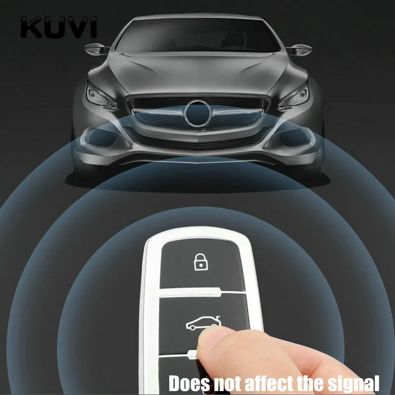 Car Key Case Full Cover For Volkswagen Vw Cc Passat B6 B7 Maogotan R36b5b7l Start System Styling Tpu - - Racext™️ - - Racext 31