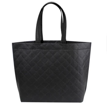 

Home Travel Folding Storage Bag Clothes Food Non-woven Fabric Shoping Bags Reusable Women Handbag Shoulder Bags