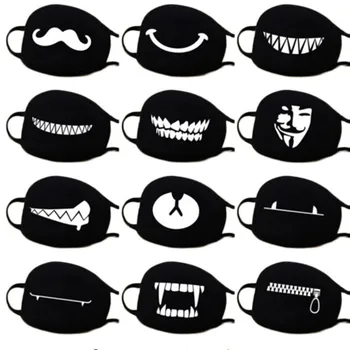 

1PC Cotton Dustproof Mouth Face Mask Anime Cartoon Pop Lucky Bear Women Men Muffle Face Mouth Mask Teeth Mouth Mask