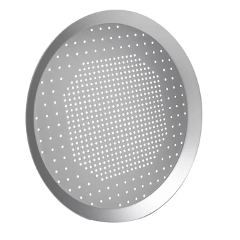 

Pizza Pancake Baking Tray with Holes 10 Inch Aluminum Alloy Round Household Restaurant Kitchen Baking Tray