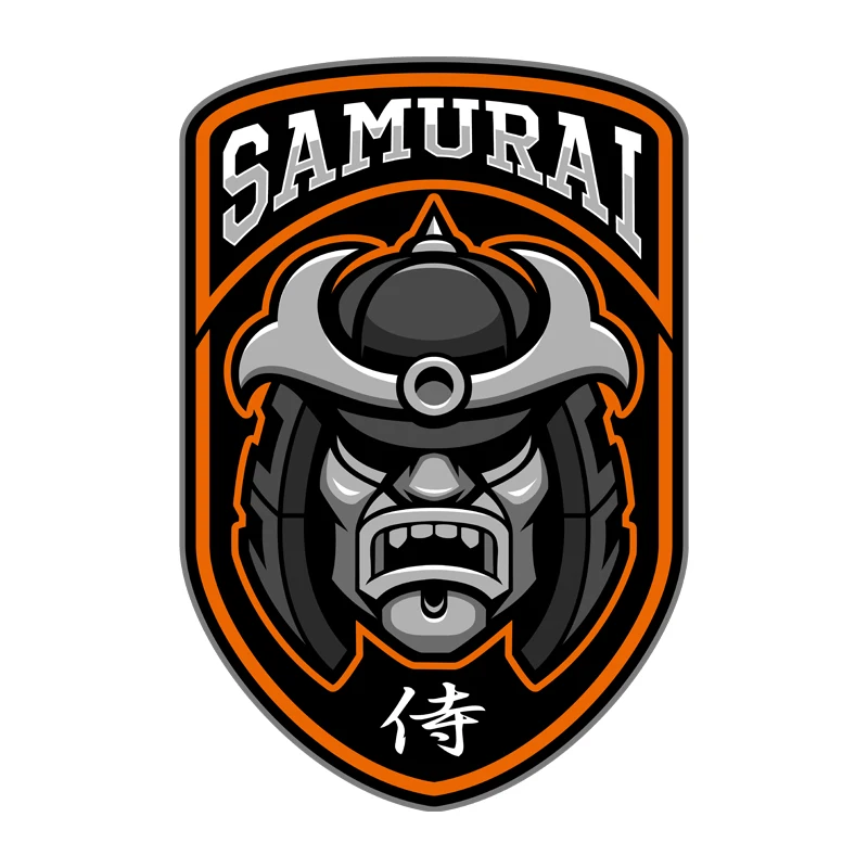 Виниловые Стикеры для автомобиля значок самурайского шлема | Автомобили и