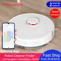 Xiomi TROUVER Robot Vacuum Mop Cleaner RLS3 Finder Wet Mop LDS Laser Navigation Xiaomi Mihome APP Remote Control Global Version 1