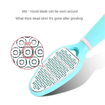 

5PCS/set Dead Skin Stainless Steel Rubbing Feet Rubbing Feet Feet Files Pedicure Grinding Device Grinding Stones G1220
