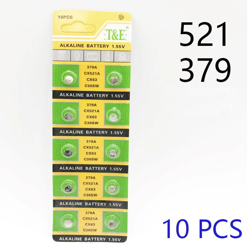 Батарея AG0 LR521 521 1 55 в sr521sw CX63 щелочные батарейки для часов игрушки дистанционный