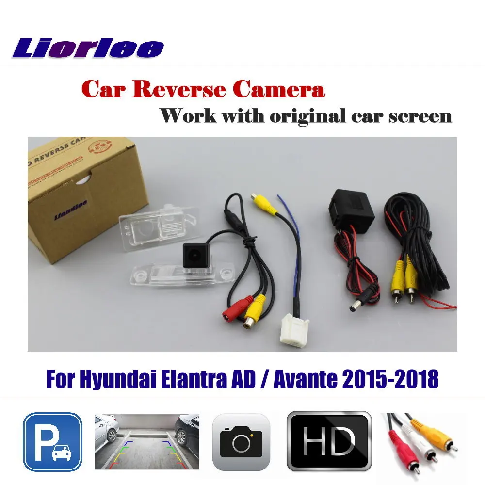 

For Hyundai Elantra AD/Avante 2015 2016 2017 2018 Car Reverse Rear Camera Back View Parking HD CCD OEM CAM Original Screen