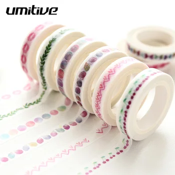

Umitive washi tape DIY decoration scrapbooking planner masking tape handmade photo album adhesive tape label sticker