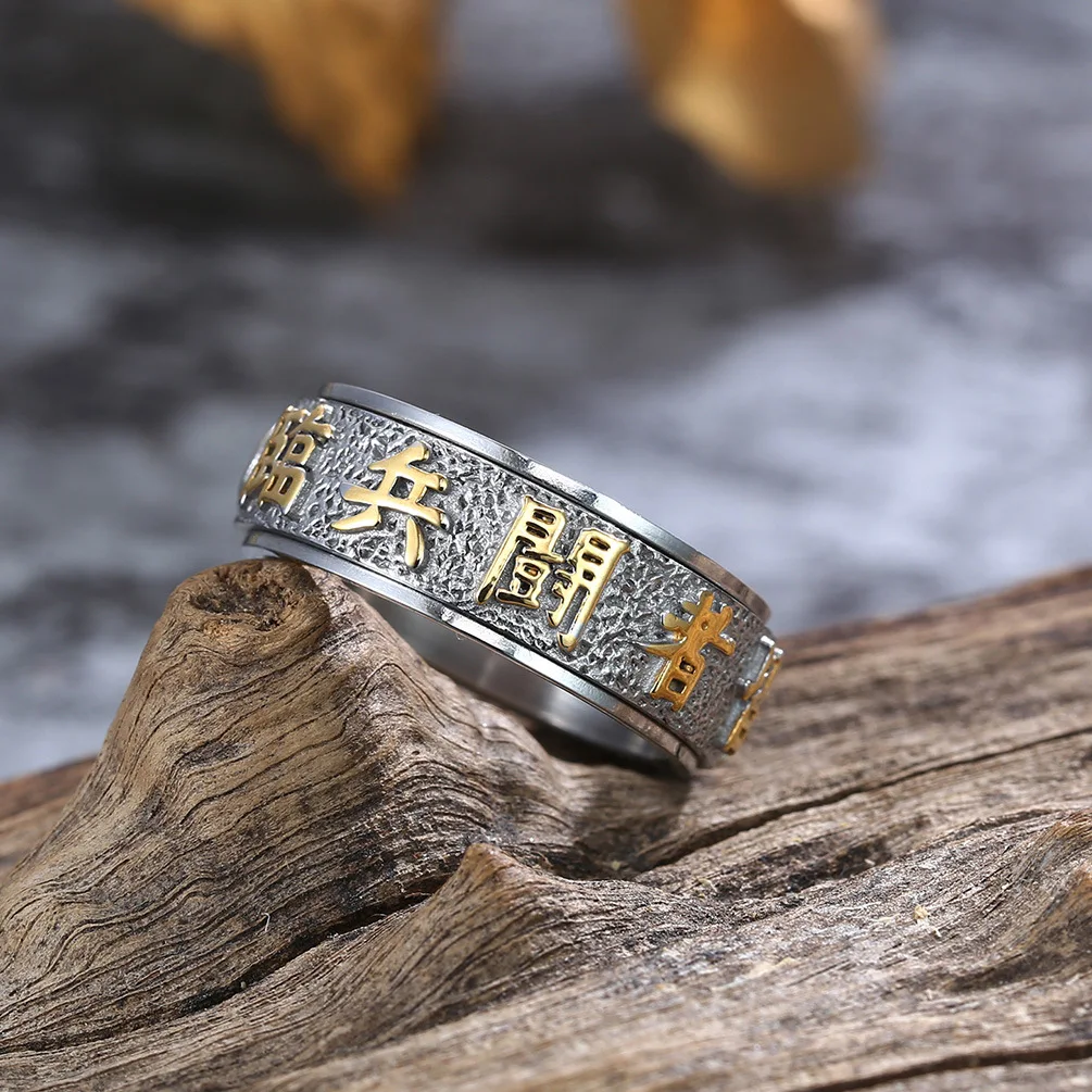 finger ring stainless steel ring 8MM 316L for men women