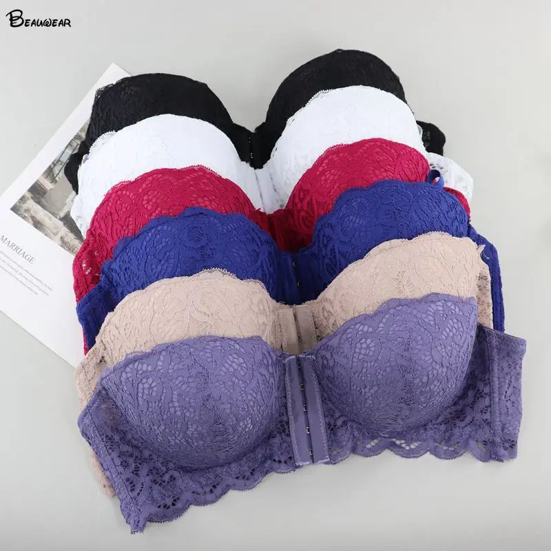 Бюстгальтер Beauwear женский с застежкой спереди нижнее белье большого размера