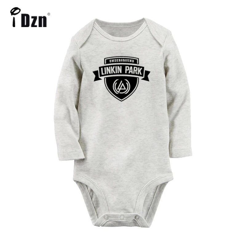 JcBaby2144GC Популярные Linkin Park/боди с сердечками для новорожденных в стиле Честера БЕННИНГТОНА; комбинезоны с длинными рукавами для малышей; одежда из хлопка - Цвет: JcBaby2144GC