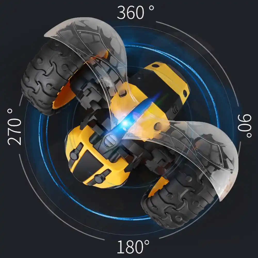 bumblebee flip remote control car