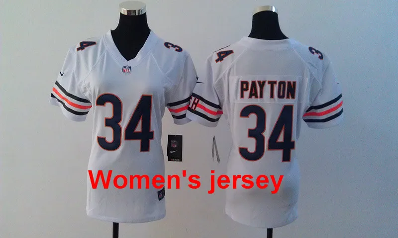 12 A+++ женские все сшитые Chicago s 13 Kevin White 17 Alshon Jeffery 89 Mike Ditka 34 Walter Payton 22 Matt Forte Jersey - Цвет: 12