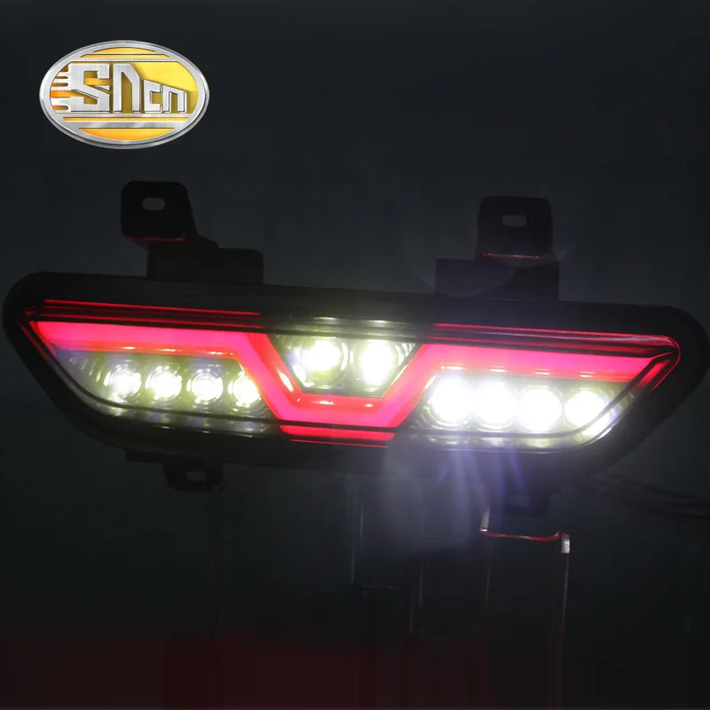 3-in-1 Functions LED Reflector Lamp Rear Fog Lamp Bumper Light Brake Light Reverse Lamp For Ford Mustang 2017 - 2020