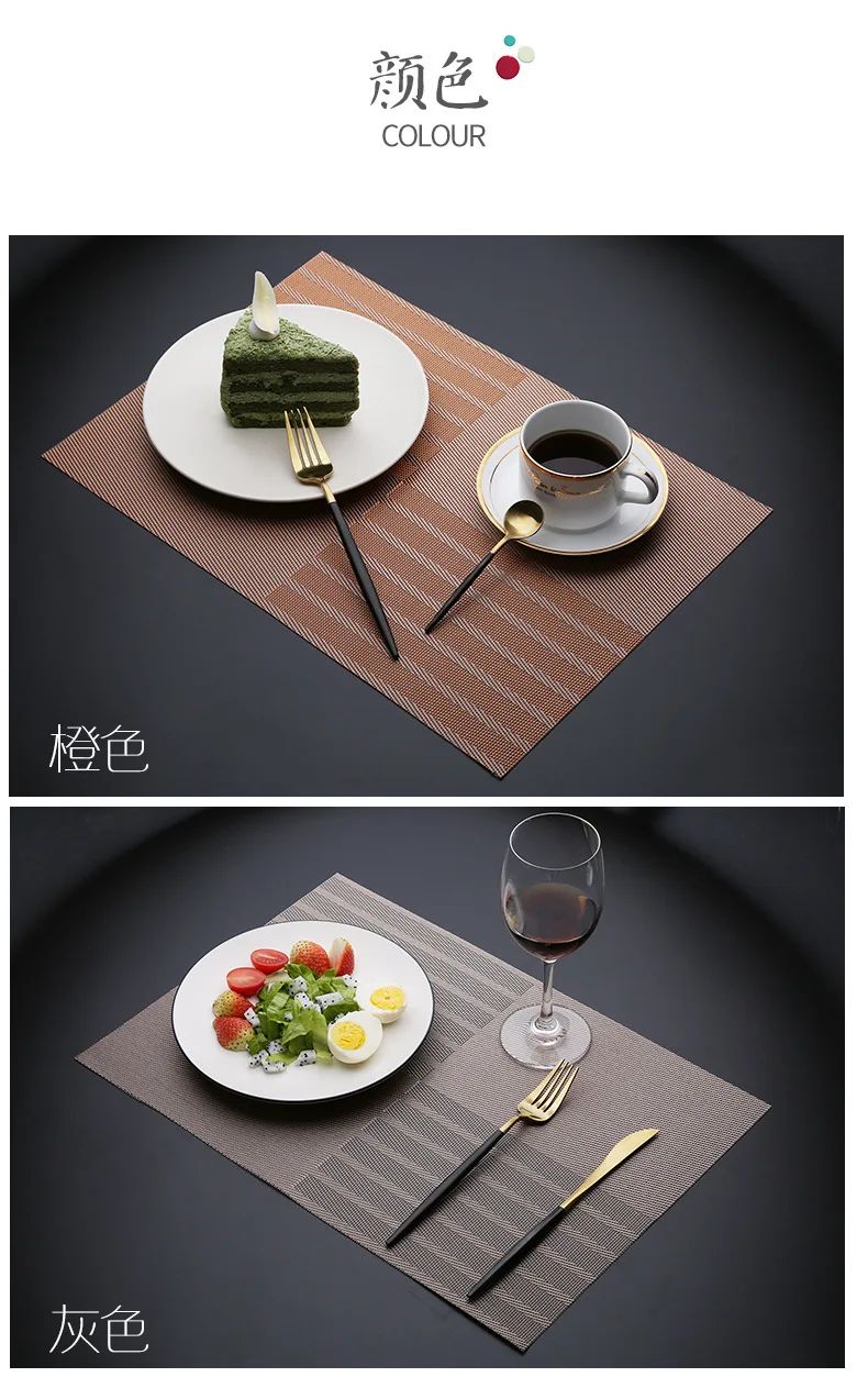 Первоклассный продукт производители поставляют Taizhou placemate изоляционный коврик Оранжевый Красный первый класс синий изолированный окружающей среды